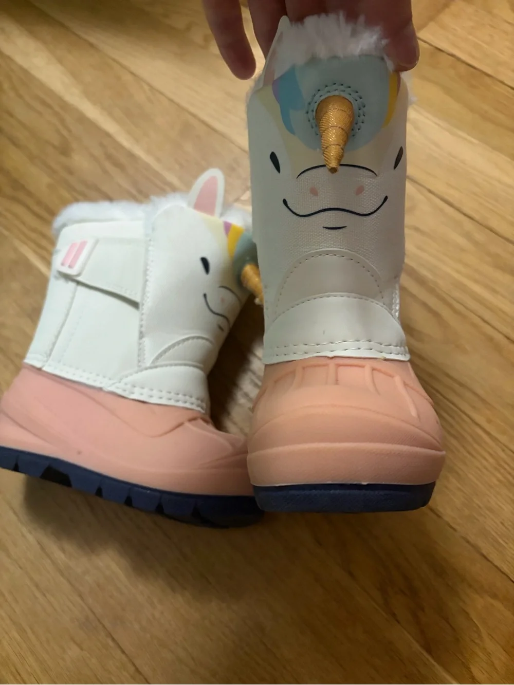 Cat&jack Unicorn Kids Snow Boots
